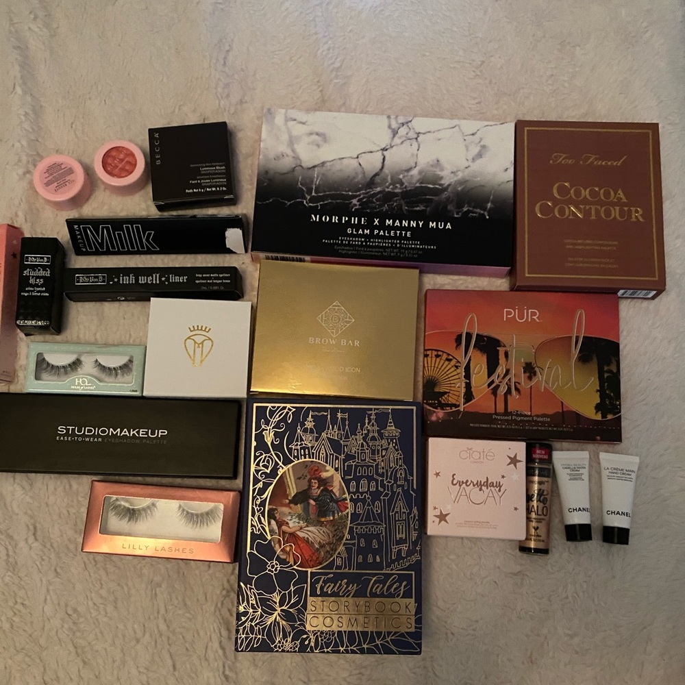 new makeup settoo faced, Kat von D, Pur and Becca